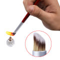 1PC Nail Drawing Art Brush Gradient Starry Dizzy Dye DIY UV Gel Nail Brushes Oblique Mouth Brush Nail Gradual Painting Pen Tool Creek. 