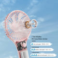 Portable Handheld Fan Mini Personal Fan 3 Speeds Powerful Little Battery Han BANGCHEN. 