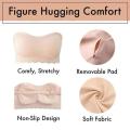 WONTIVE 1-3pcs Women Strapless Bra Invisible Push Up Bras Removable shoulder strap Bra Convertible Seamless Bras 34B Cup. 
