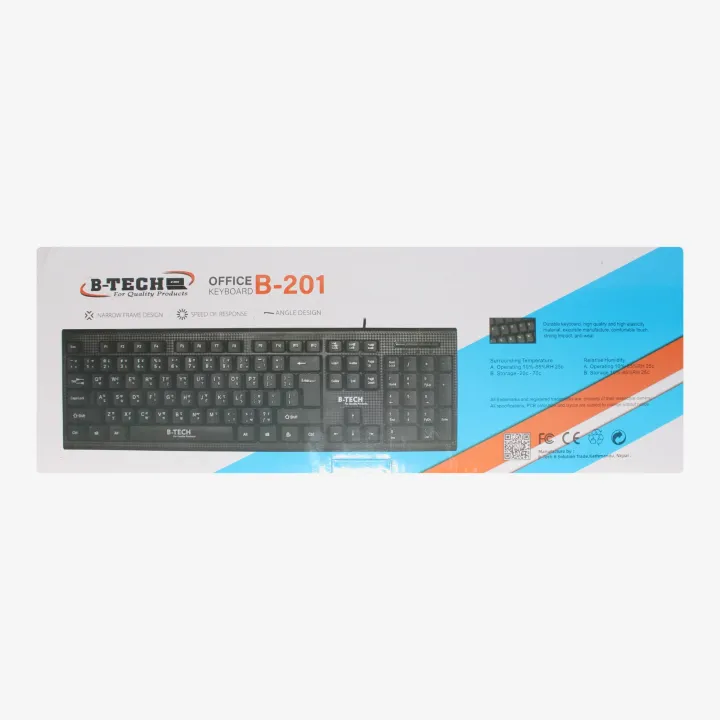 B-Tech%20Multimedia%20Wired%20Usb%20107%20Keys%20Keyboard%20-%20Image%206