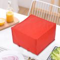 Foldable Large Cooler Bag Portable Food Cake Insulated Bag Aluminum Foil Thermal Box Waterproof Ice Pack Lunch Box Delivery Bag Red. 