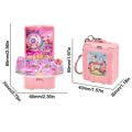 Creative Stereo Book 3D Folding Book Dream Amusement Mini Model Keychain Cartoon Castle Pop Up Book Keychain Educational Toy. 