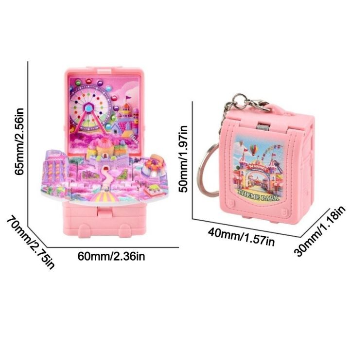 Creative%20Stereo%20Book%203D%20Folding%20Book%20Dream%20Amusement%20Mini%20Model%20Keychain%20Cartoon%20Castle%20Pop%20Up%20Book%20Keychain%20Educational%20Toy%20-%20Image%202