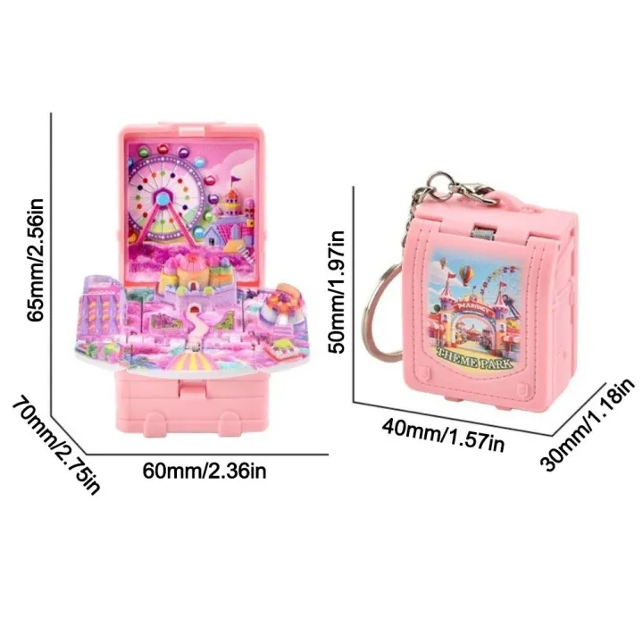 Creative%20Stereo%20Book%203D%20Folding%20Book%20Dream%20Amusement%20Mini%20Model%20Keychain%20Cartoon%20Castle%20Pop%20Up%20Book%20Keychain%20Educational%20Toy%20-%20Image%202
