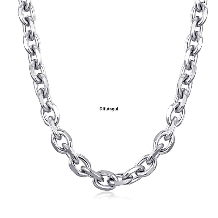 Difutagui%20Stainless%20Steel%20Silver%20Color%20O%20Shape%20Chain%20Necklace%201.6mm%20/%20Original%202.4mm%20/%203mm%20/%204mm%20/%205mm%20Fashion%20Men%20And%20Women%20New%20Jewelry%20-%20Image%203