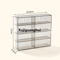 Xujiguanghui Stackable 1:64 Toy Model Cars Display Box 8 Grids Acrylic StLuxury orage Box Dustproof Wall Mounted Display Rack Hotwheels Cars. 