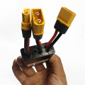 2X 30A Dual Battery Connector for Increase the Capacity By Connecting Two Batteries in Parallel Equalization Module. 