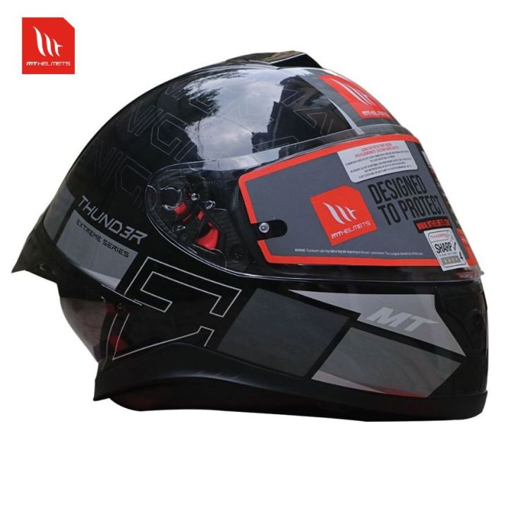 MT Thunder Pro Helmet Helmet For Bike MT Helmet Full Face