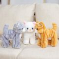 Kids Toys Stuffed Animals Cat Plush Toys Cartoon Soft Cute Plush Kitten Doll 20cm Simulation Stuffed Lifelike Cat Birthday Gift. 