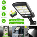 Solar LED panel solar light with wall light, solar induction and remote control. 