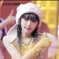 DISICHEN Portable 2023 new Long Ear Hat Skullies Beanie Cute Bunny Hat Rabbit Ears Hats Crochet Knitted Hat For Women Winter Warm Hats Caps. 