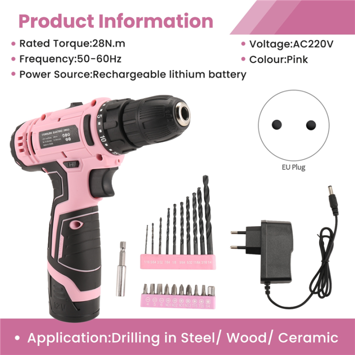 HILDA%20Electric%20Drill%2012V%20Cordless%20Drill%20Wireless%20Power%20Driver%20EU%20Plug%20-%20Image%202