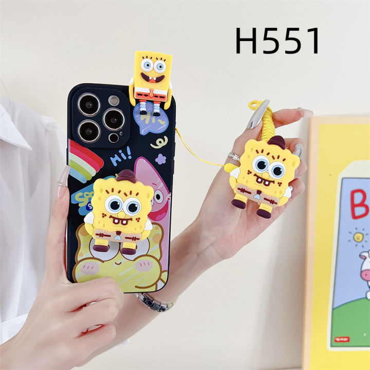 Patrick%20Star%20Casing%20iPhone%2016%2015%20Pro%20Max%2015%20Pro%2015%20Plus%2015%2014%20Pro%20Max%2014%20Pro%2014%20Plus%2014%20Cartoon%20SpongeBob%20SquarePants%20Lanyard%20Strap%20Silicone%20Shockproof%20Phone%20Case%20-%20Image%202