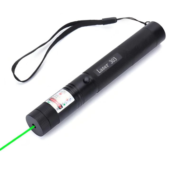 Rechargeable High Power 1000mW Green Laser Pointer YL-303 | 532nm Green Laser Pen Light | 18650 Battery