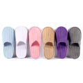 Solid Color Leisure Warm Non-Slip Home Coral Velvet Cotton Slippers Multi-Color Lonni. 