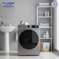 Hyundai 8 Kg Front Load Washing Machine (HYWM-FL08-BIM) | BLDC Inverter Motor | A+++ Energy Efficient | Steam Care | 16 Wash Programs | Silent Power Performance. 