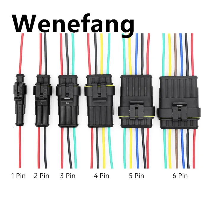 Wenefang%201set%20AMP%201/2/3/4/5/6%20Pin%20Way%20harness%20Auto%20Male%20Female%20Car%20Plug%20Connector%20%E3%80%902025%20Version%E3%80%91%20for%20Car%20Motorcycle%20Waterproof%20electric%20wire%20connector%20-%20Image%206