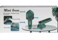 Portable Mini Steam Iron 2-in-1 Handheld Garment Steamer for Travel & Home – Flat & Hanging Iron. 