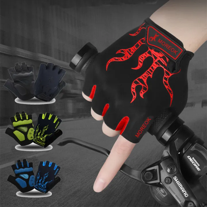 MOREOK%20Men%20Cycling%20Gloves%20,%20Half%20Finger%20Biking%20Gloves%20Gel%20Pad%20Shock-Absorbing%20Anti-Slip%20Breathable%20Motorcycle%20Mountain%20Bike%20Gloves%20-%20Image%205