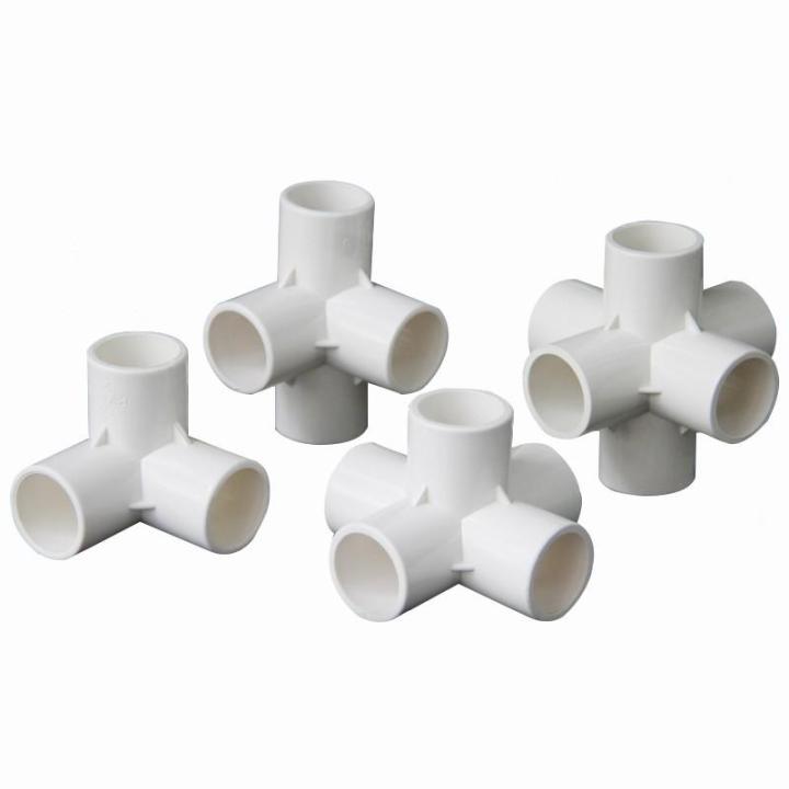 Pvc%20Three-dimensional%20Pipe%20Fittings%20Three-way%20and%20Four-way%20Right-angle%20Joint%20Water%20Pipe%20Diy%20Accessories%20-%20Image%207