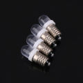 5Pcs E10 Led Bulb E10 DC 3V 6V 12V 24V Instrument Bulb E10 Indicator Bulb Old Fashioned Flashlight Torch DIY Work Mini Light YAFENG. 