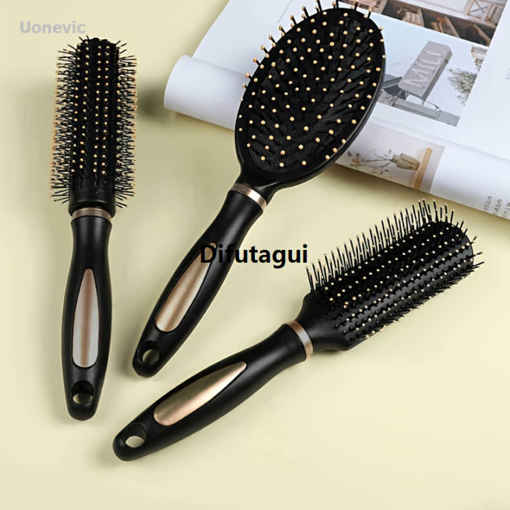 Difutagui%20Mo%20Elastic%20Comb%20Airbag%20Color%20Women's%20Comb,%201/3%20High%20Quality%20Piece%20Black%20Comb%20for%20Straight%20and%20Curly%20Hair%20-%20Image%203