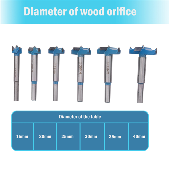 Kqueebee%20Forstner%20Drill%20Bit%20Set,15-40mm%206%20Pcs%20Carbide%20Forstner%20Bits%20High%20Speed%20Steel%20Wood%20Tool%20-%20Image%206