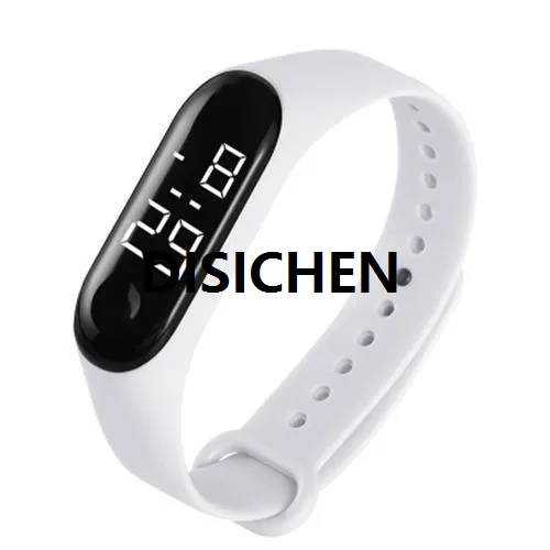 DISICHEN%20M3%20Led%20Watch%20Color%20Screen%20Smart%20Sports%20Bracelet%20Running%20Swimming%20Waterproof%20Touch%20Heart%20Rate%20Men's%20And%20Women's%20Silicone%20Watch%20Affordable%20-%20Image%208