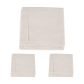 Muslin Cloths for Cooking, 50X50cm, Grade Hemmed Cheese Cloths for Straining, Unbleached Pure Cotton Cheese Cloth 3 Pcs. 