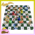 Aomeidaju Snake Ladder Chess with Dice Interactive Snake Ladder Chess Board Game Set for Family Fun Night 4 Players Strategy Game with for Kids. 