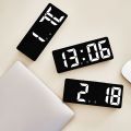 Home Decor Temperature Calendar Number Clock Backlight Alarm Clock Electronic Clock LED Digital Large Number. 