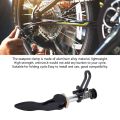 Durable Aluminum Alloy Bike Seatpost Clamp Lightweight Quick Release Folding Cycle Seatpost Clamp High Strength Handle Seatpost Clamp for 3sixty/Brompton Folding cycle Bike Upgrade or Replacement Part. 