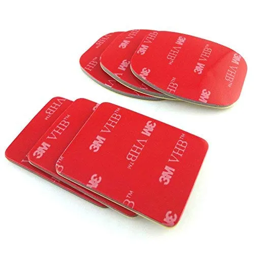 Action%20Pro%206%20Pcs/lot%20Gopro%203M%20VHB%20Adhesive%20Sticky%203%20x%20Concave%203%20x%20Flat%20Sticker%20Compatible%20with%20Gopro%20Hero%20-%20Image%203