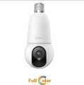Smart WiFi Bulb CCTV Camera Full Color 360° Auto Tracking Two Way Audio E27. 