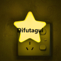 Difutagui Children's Wall Bedside Socket 220V-Meixing Cute Mini LED 【2025 Version】 Night Europe/AC110 Light Sensor Children's Night Light. 