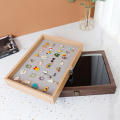 Storage Box Brooch Display Box Medal Case Jewelry Organizer Badge Box. 