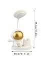 Masala Cottage -1pc Space Astronaut Shaped Night Light Cute Cartoon Home Decoration For Bedroom, Office Desk. 