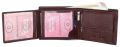 WildHorn Nepal Bombay Brown Genuine Leather RFID Protected Wallet For Men-WH1173 | Fashion Accessory For Men. 