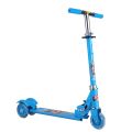 Kids 3-Wheel Scooter – Foldable with Shock Absorption, Flashing Wheels & Brake, Adjustable Ride for Boys & Girls. 
