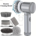 Uonevic Electric Scrubber Dynamic Cleaning Brush 51PC Electric Rotary Scrubber New style Electric 1 Handheld Kitchen Cleaner Rotary Washing Bath Machine. 