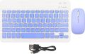 Wireless Keyboard Mouse Combo, 10 Inch Ultra Slim Ergonomic Wireless Computer Bluetooth Keyboards And Mouse Set For Tablet, Mobile Phone. 