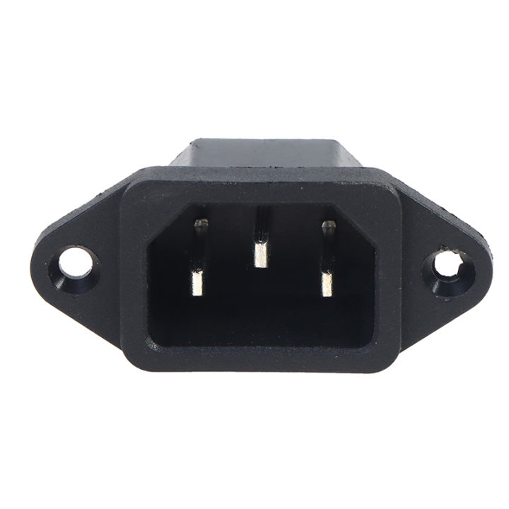 AC-04 Socket 250V 10A 3-pin With Ears For Electric Car Computer Power SocketA JUE