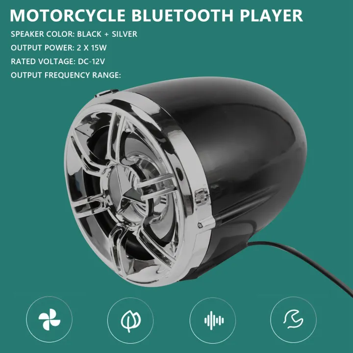 (GGBR)%20Motorcycle%20Audio%20Sound%20System%20Stereo%20Speaker%20Waterproof%20Motorbike%20Scooter%20FM%20Radio%20Bluetooth%20USB%20TF%20MP3%20Music%20Player%20Kit%20-%20Image%208