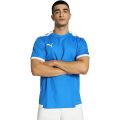 PUMA teamLIGA Jersey Electric Blue Lemonade | Lightweight Sports Jersey for Men. 