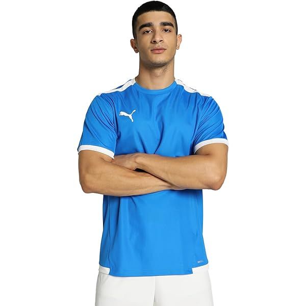 PUMA%20teamLIGA%20Jersey%20Electric%20Blue%20Lemonade%20%7C%20Lightweight%20Sports%20Jersey%20for%20Men%20-%20Image%203