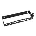 1PC Car License Plate Frame Universal Aluminum Power Racing Styling Rotating Number License Plate Frames Tag Holder Adjustable YULING. 