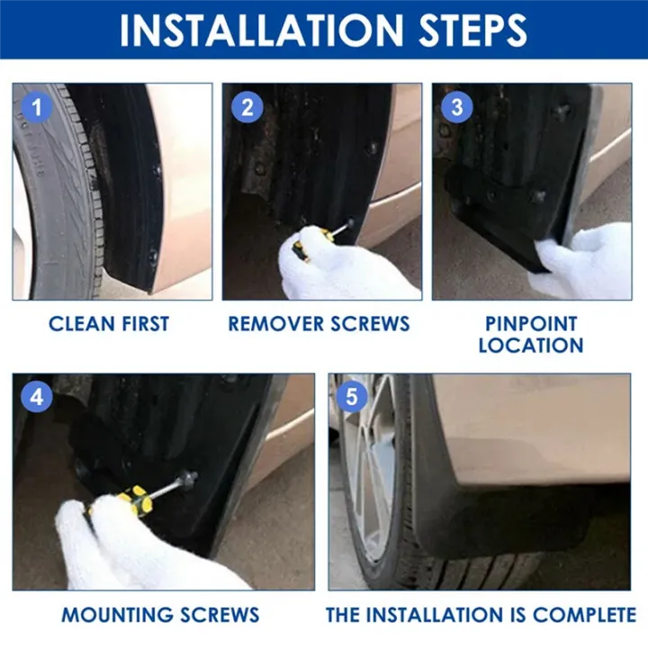 OUMERY%204PCS%20Car%20Mudguard%20Mud%20Flaps%20Splash%20Mud%20Guard%20for%20MG%20ZS%20EV%20PLUS%20ZST%20VS%20ZS11%202020%202021%202022%202023%20Car%20Accessories%20-%20Image%205