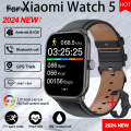 Wenefang 2024 New For Huawei Xiaomi Smart Watch Men Women 2.01-Inch HD AMOLED Luxury Full Touch Screen IP67 Waterproof Bluetooth Call SmartWatch. 