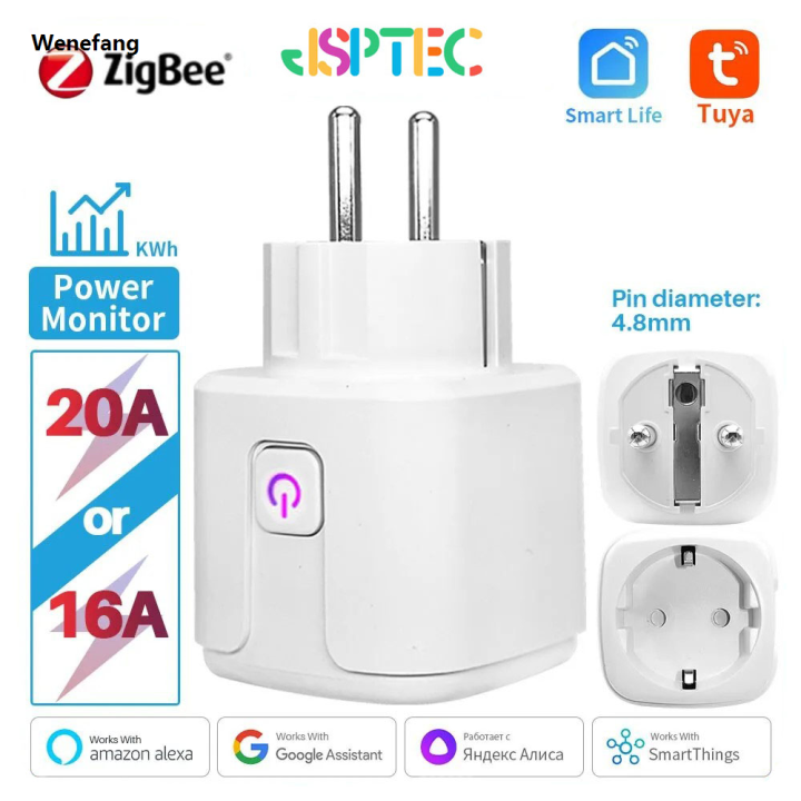 Wenefang%20Tuya%20Smart%20Plug%20Zigbee%20EU%2016A/20A%20Smart%20Socket%20With%20Power%20Monitor%20Fifty%20percent%20discount%20Timing%20Voice%20Control%20Works%20Whit%20Alexa%20Google%20Home%20Alice%20-%20Image%202