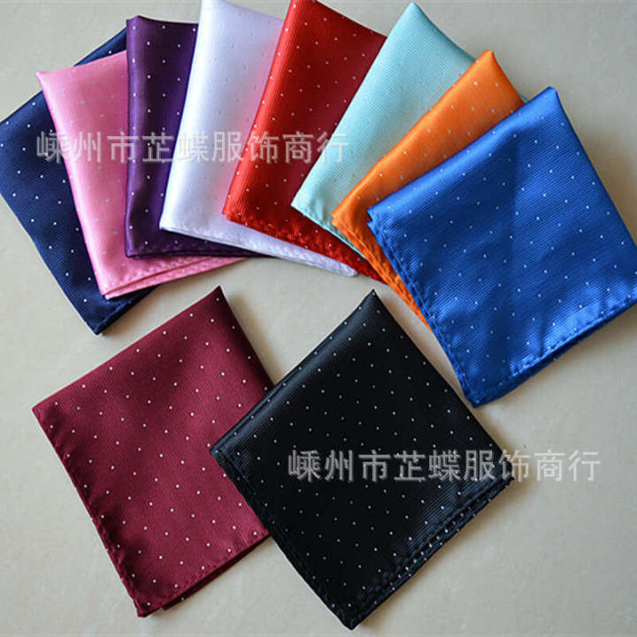 [Dress Accessories] Suit Pocket Square Mens Tie Set Collection